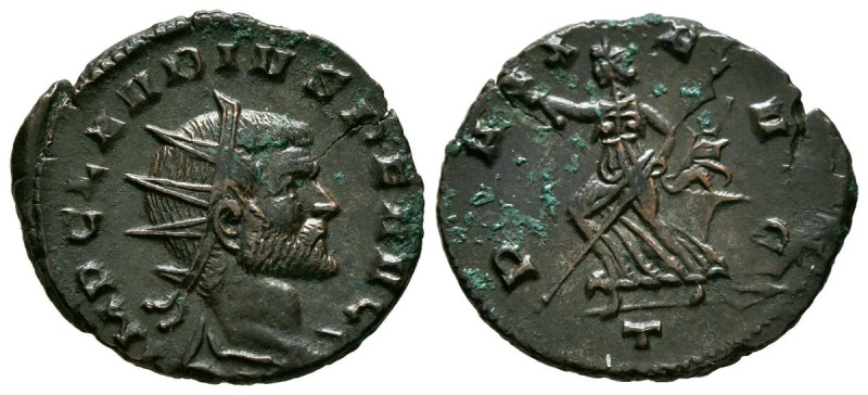 CLAUDIO II. Antoniniano. (Ae. 2,60g/20mm). 269-270 d.C. Mediolanum. (RIC 157). A...