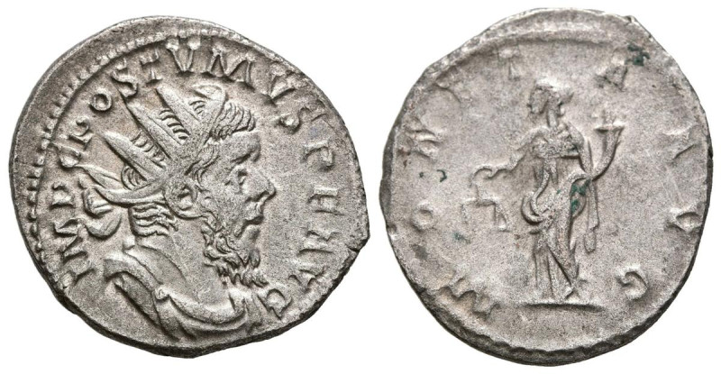 POSTUMO. Antoniniano. (Ar. 3,68g/23mm). 262-263 d.C. Colonia. (RIC 75). Anv: Bus...