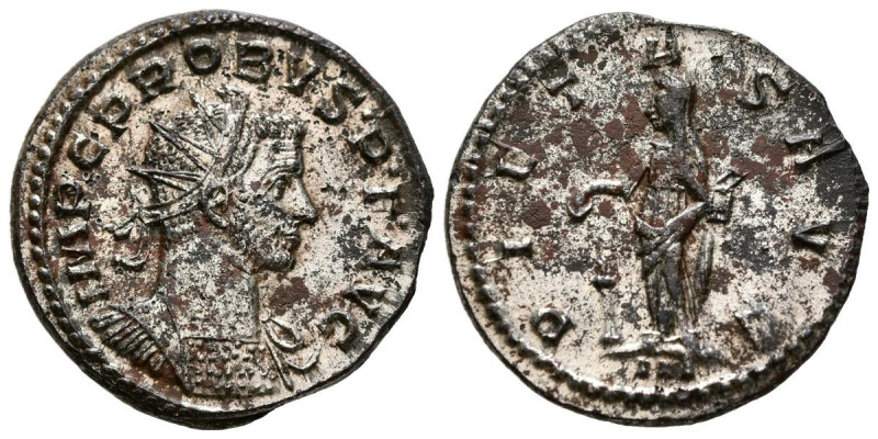 PROBO. Antoniniano. (Ve. 4,36g/22mm). 281 d.C. Lugdunum. (RIC 93). Anv: Busto ra...