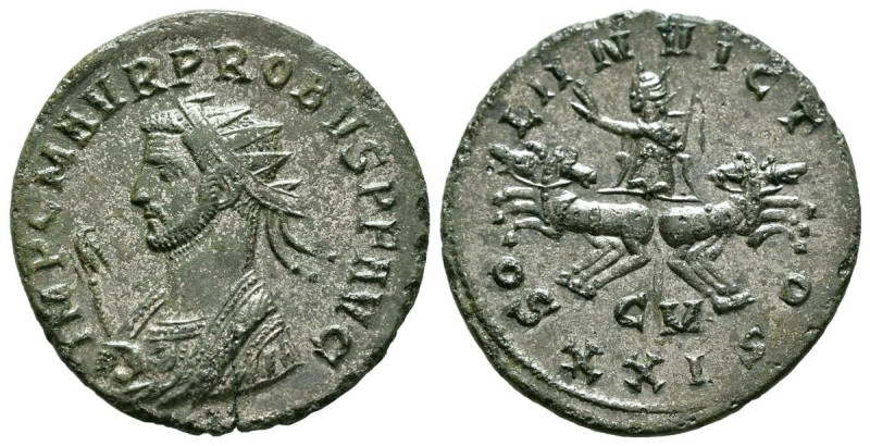 PROBO. Antoniniano. (Ae. 2,81g/23mm). 281 d.C. Cícico. (RIC 911). Anv: Busto cor...