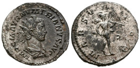 NUMERIANO. Antoniniano. (Ve. 3,63g/23mm). 283-284 d.C. Lugdunum. (RIC 386). Anv: Busto radiado y drapeado de Numeriano a derecha, alrededor leyenda: I...