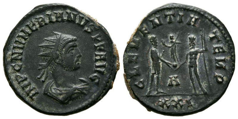 NUMERIANO. Antoniniano. (Ae. 3,16g/21mm). Cícico. (RIC 473). Anv: Busto radiado ...