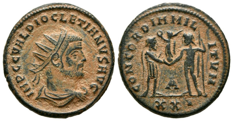 DIOCLECIANO. Antoniniano. (Ae. 4,50g/21mm). 284-294 d.C. Cícico. (RIC 306). Anv:...