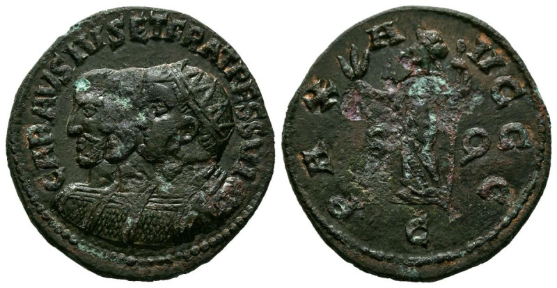CARAUSIO. Antoniniano. (Ae. 6,06g/23mm). 286-293 d.C. Colchester. (RIC 2; Bourne...