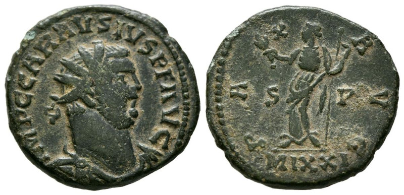 CARAUSIO. Antoniniano. (Ae. 4,51g/21mm). 287-293 d.C. Londres. (RIC 98). Anv: Bu...