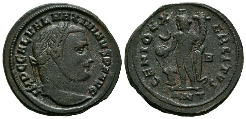 MAXIMIANO II. Follis. (A. 6,87g/24mm). 310-311 d.C. Antioquía. (RIC 147). Anv: B...