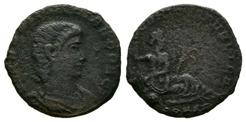 ANIBALIANO. Ae14. (Ae. 1,25g/14mm). 336-337 d.C. Constantinopla. (RIC 147). Anv:...