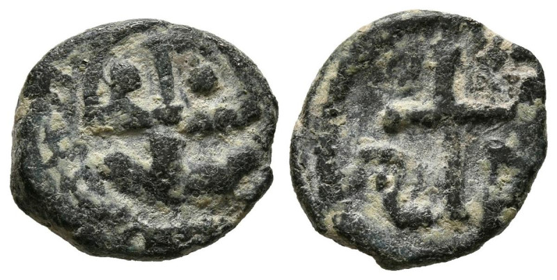 ISPALI (Sevilla). Pentanumion. (Ae. 1,55g/14mm). (Cru.V. grupo B, tipo 9, nº79)....