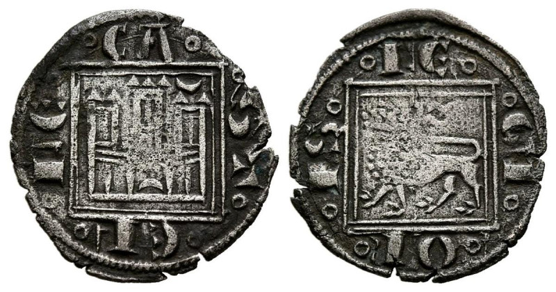 ALFONSO X (1252-1284). Óbolo (Ve. 0,49g/14mm). S/D. Marca de ceca Creciente. (FA...