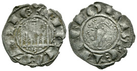 INFANTE DON ENRIQUE (1259). Dinero (Ve. 0,74g/19mm). Burgos. (FAB-291). Anv: Castillo, dentro de gráfila circular, B bajo el castillo. Alrededor leyen...
