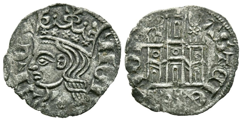 SANCHO IV (1284-1295). Cornado. (Ve. 0,71g/18mm). León. (FAB-299.3). Anv: Busto ...