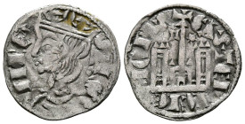 SANCHO IV (1284-1295). Cornado. (Ver 0,74g /19mm). Murcia. (FAB-300). Anv: Busto coronado de Sancho IV a la izquierda, alrededor leyenda: SANCII REX. ...