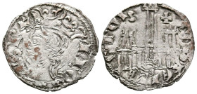 ALFONSO XI (1312-1350). Cornado (Ve. 0,87g/19mm). Sevilla. (FAB-340.6). Anv: busto coronado a la izquierda recortando la leyenda: ALFONS REX; REV: Cas...