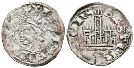 ALFONSO XI (1312-1350). Cornado. (Ve. 0,6g/19mm). Coruña. (FAB-343). Anv: Busto coronado de Alfonso XI a izquierda dentro de gráfila de puntos, alrede...