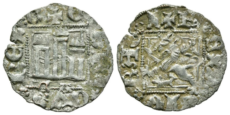 ENRIQUE II (1368-1379). Noven (Ve. 0,67g/18m). Zamora. (FAB-501.4). Anv: castill...