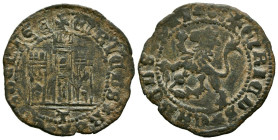 ENRIQUE IV (1454-1474). 1 Maravedí. (Ve. 2,39g/24mm). Toledo. (FAB-807). Anv: Castillo, debajo T como marca de ceca todo dentro de gráfila circular, a...