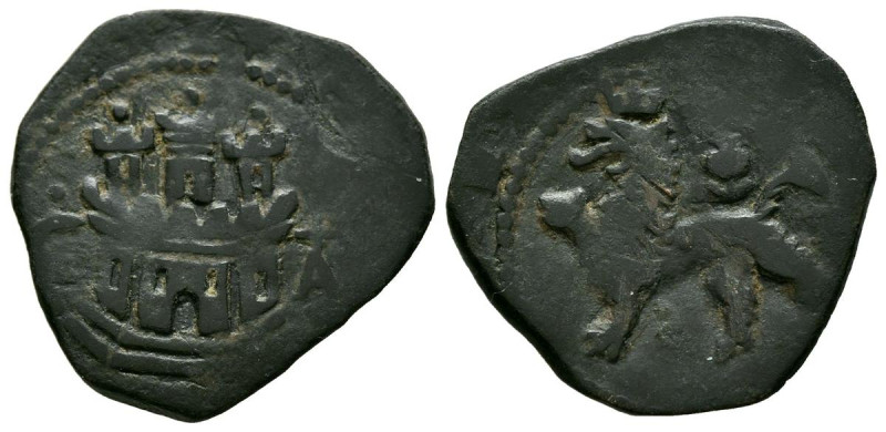 FELIPE II (1556-1598). 2 Maravedís. (Ae. 2,63g/21mm). Cuenca A. (Cal-2019-57). M...