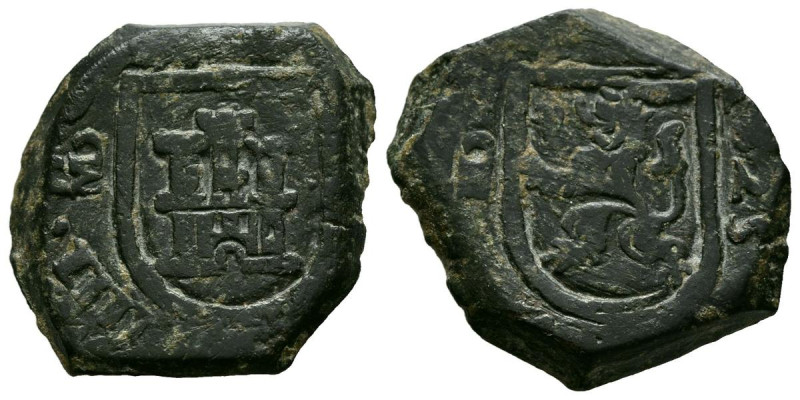 FELIPE IV (1621-1665). 8 Maravedís (Ae. 6,91g/22mm). 1625. Madrid. (Cal-2019-349...