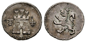 CARLOS IV (1788-1808). 1/4 Real. (Ar. 0,95g/11mm). 1808. Potosí. (Cal-2019-158). EBC. Bonito ejemplar, escaso así.