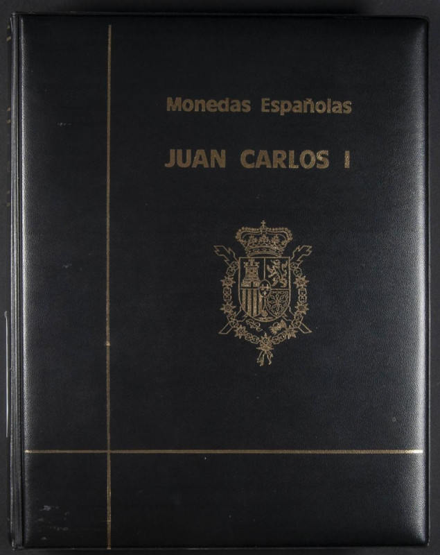 JUAN CARLOS I (1975-2014). Magnífica colección expuesta en 2 álbumes Pronumas co...