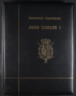 JUAN CARLOS I (1975-2014). Magnífica colección expuesta en 2 álbumes Pronumas con alrededor de 200 monedas en alto grado de conservación (la mayoría d...
