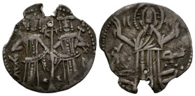BULGARIA, Ivan Alexander. Groschen. (Ar. 1,32g/15mm). 1331-1371. (Dimnik-Dobrinic 9.1.2). MBC. Perforación. Cospel faltado.