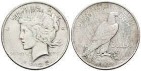 ESTADOS UNIDOS. 1 Dollar. (Ar. 26,74g/38mm). 1922. Philadelphia. (Km#150). MBC+.