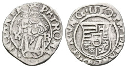 HUNGRIA, Fernando I (hermano de CarlosI). Denar húngaro. (Ar. 0,49g/15mm). 1550. Kremnintz. (H#935). MBC.