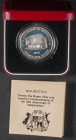 MAURICIO. 25 Rupias (Ar. 28,58g/39mm). 1978. 10 Aniversario de la Independencia. Royal Mint. (Km#44). PROOF. Incluye estuche original y certificado de...