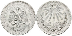 MÉXICO. 1 Peso (Ar. 16,63g/34mm). 1923. (Km#455). EBC.