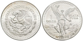 MÉXICO. 1 Onza (Ar. 31,18g/36mm). 1990. (Km#494). SC.