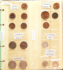 PORTUGAL. Magnífica y completa colección compuesta por más de 500 monedas y presentadas en 3 álbumes Pardo. Acuñaciones comprendidas entre 1910 y 2001...