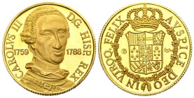 ESPAÑA. Reyes de España. Carlos III. (Au. 6,90g/24mm). Numismática Ibérica. SC.
