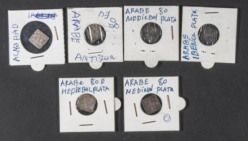 HISPANO ARABE. Interesante y bonito conjunto formado por 6 Dirhams de diferentes...