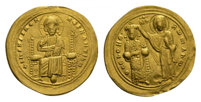 Byzantinisch/byzantin Romanos III, 1028-1034 AD. Gold Histamenon Nomisma (4.39 g...