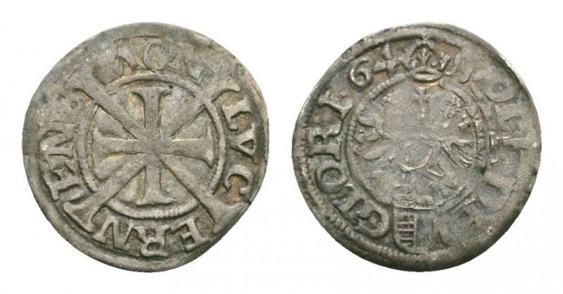 Schweiz / Switzerland /Suisse Luzern Etschkreuzer 1564, Luzern. 0.82 g. Wiel. (L...