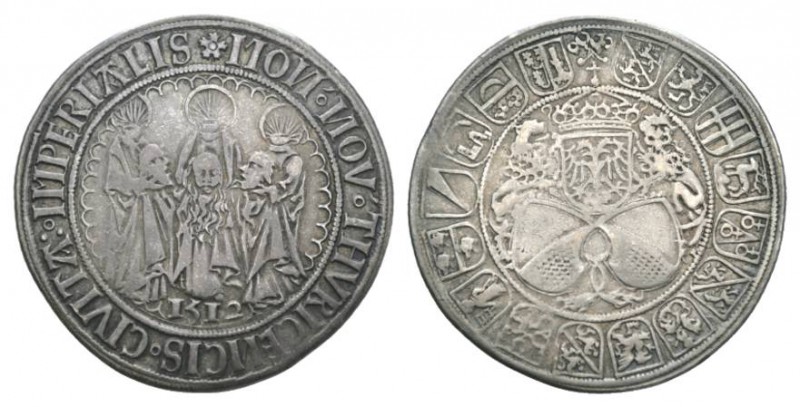 Schweiz / Switzerland /Suisse Zürich Guldiner 1512. Die drei Stadtheiligen Felix...