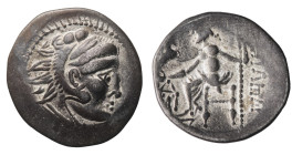 Imitations of Philip III of Macedon - Drachm late 4th-3rd centuries BC - Mint: in the lower Danube region - Obverse: Celticized head of Herakles right...