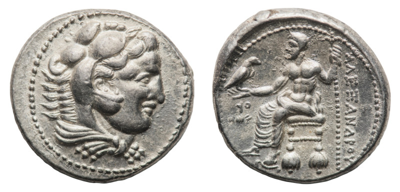 Alexander III 'the Great' (336-323 BC) - Tetradrachm, struck under Menes, 325/4 ...
