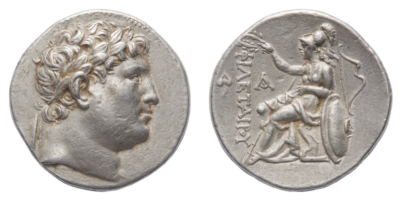 Eumenes I (263-241 BC) - Tetradrachm in the name of Philetairos, circa 255/50-24...
