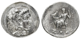 Ptolemy I Soter, as Satrap (323-305/4 BC) - Tetradrachm 320-315 BC struck in the name and type of Alexander III of Macedon - Mint: Arados - Obverse: H...