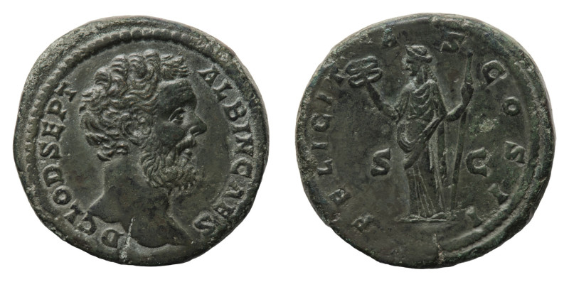 Clodius Albinus Caesar (193-195 AD) - Sestertius 194 AD - Mint: Rome - Obverse: ...