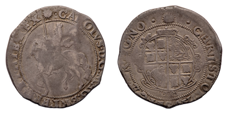 Charles I (1625-1649) - Hammered Issue, Halfcrown (1645-1646), group V, type 5 (...