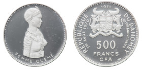 Republic (1960-) - Proof Set 1971, 1.000 Francs to 100 Francs (4 coins) - Uncirculated KM PS4