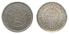 French Protectorate - Muhammad V (1927-1962) - Elven Piece Piefort Essai Denomination Set (1945-1953) all in PCGS encapsulation (11 coins) - Mint: Par...