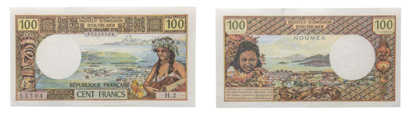 Institut d'Emission d'Outre-Mer - 100 Francs (1973) - UNC P-63b