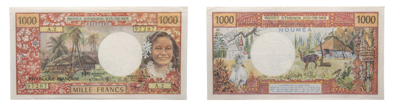 Institut d'Emission d'Outre-Mer - 1.000 Francs (1971) - UNC P-64a