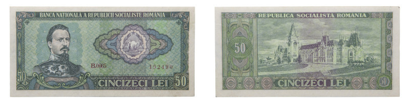 Banca Nationala - 50 Lei (1966) PMG 64 CHOICE UNC - PMG certification #2086739-0...