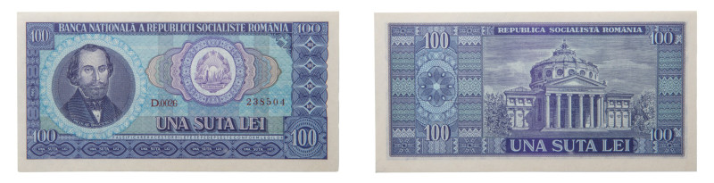 Banca Nationala - 100 Lei (1966) PMG 63 EPQ CHOICE UNC - PMG certification #2078...