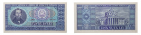 Banca Nationala - 100 Lei (1966) PMG 63 EPQ CHOICE UNC - PMG certification #2078359-026 P-97a